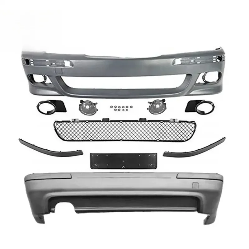 High Quality M5 Style Body Kit Fit 5 Series E39 Front Rear Bumper Car Exterior Upgrade Modification Parts