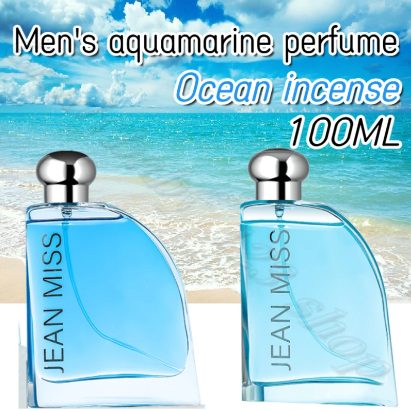 

Senior Men's Blue Ocean Perfume Fresh Ocean Flavor Fragrance Lasting Mold Body Flavor 100ml