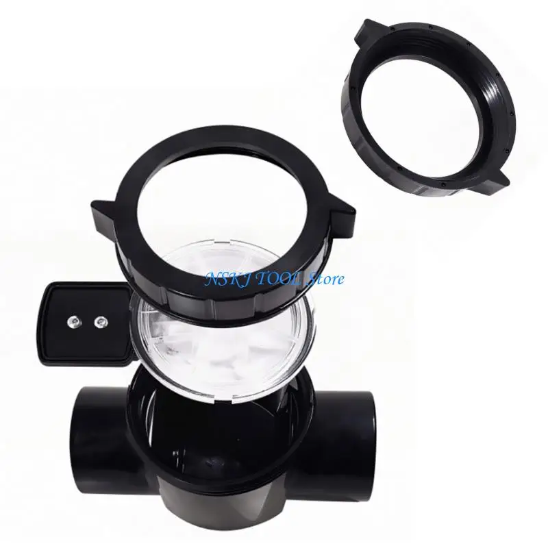L8RC Black Nylon strengthened Securing Nut For 6007010 Water System And Management Device