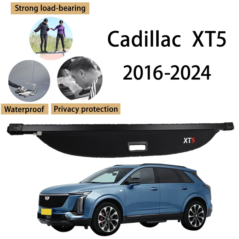 

For 2025 Cadillac XT5 Trunk Privacy Curtain Retractable Waterproof Cargo Cover Trunk Shade Cargo Cover cars accessories interior