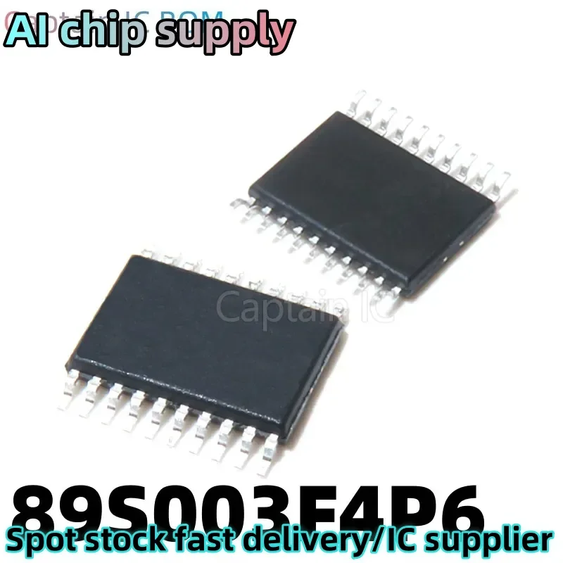 5PCS Screen printing HC89S003F4P6 single chip compatible with STM8S003F3P6 chip TSSOP20