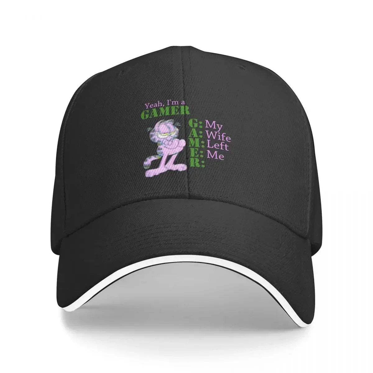 Yeah, I'm a GAMER-the cat Baseball Cap birthday Brand Man cap Men's Women's