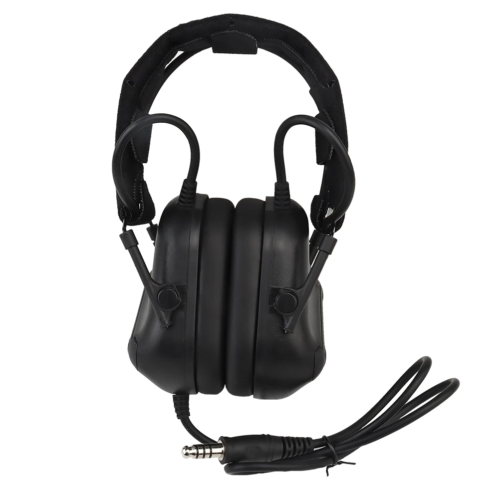 Gen 5 Tactical Headset Military Shooting Combat Headphone Noise Reduction & Sound Pickup Headset With Adapter