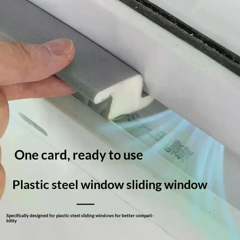 Seal Strip Set Windproof Waterproof Soundproof Dustproof Sliding Windows Doors Outer Inner Gaps