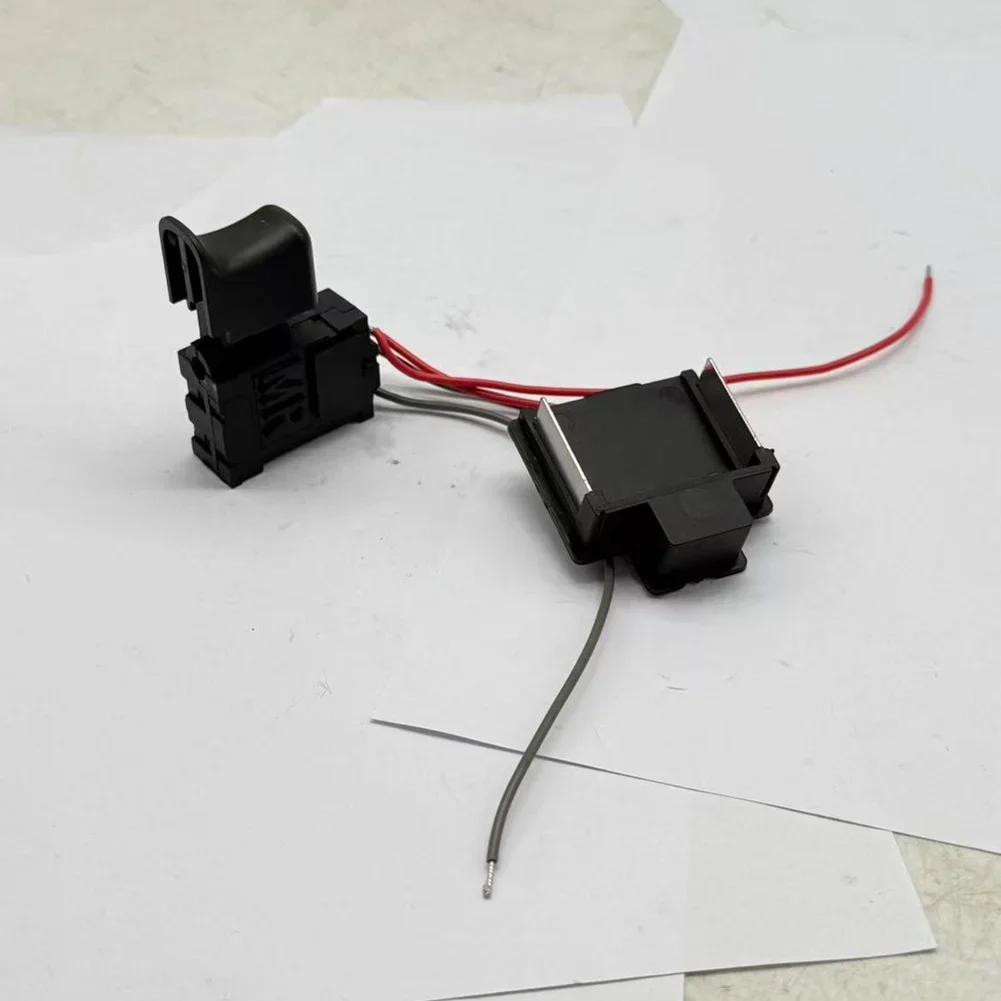 16A 5E4 Trigger Switch For Electric Blower DC 7.2-24V Battery Powered Air Tool Control Button Replacement Part Black