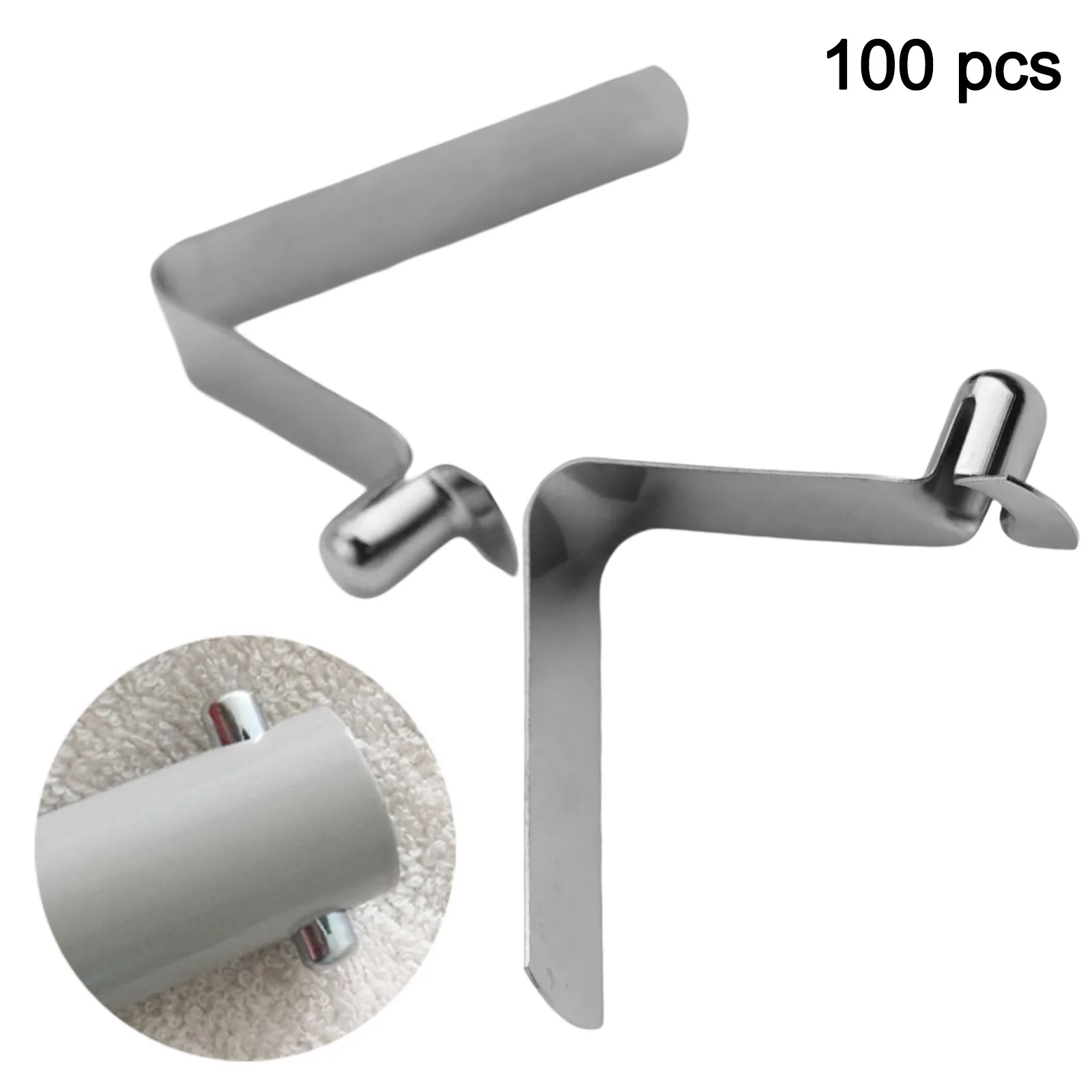 5.5mm Clip Locking Tube Pin Exquisite Processing Manganese Steel No Burrs No Dislocation Quickly Snap Locking Tubes