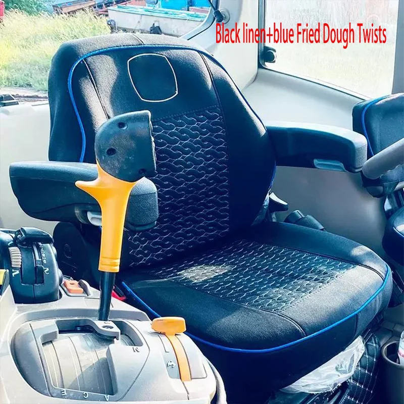 مناسبة لجون ديري غطاء وسادة مقعد جرار 6M2104/6E1504/6B1404/6B1204 غطاء مقعد مغلق بالكامل #3