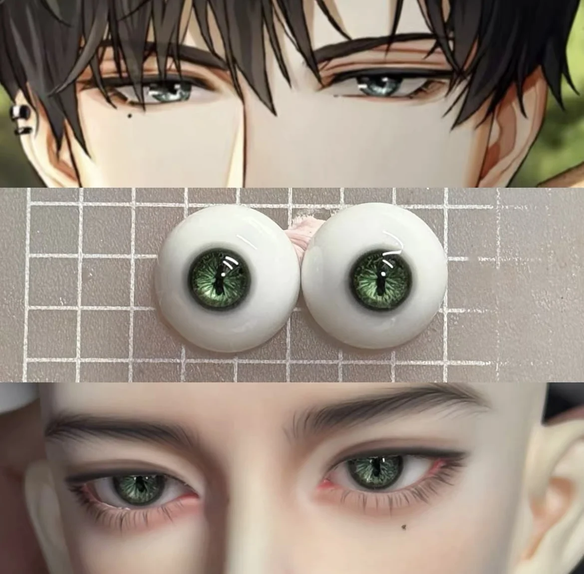 

Eyes For Doll BJD Safe Eyeball “Beetle” Eye Craft Eyeballs Doll Accessories Free Shipping