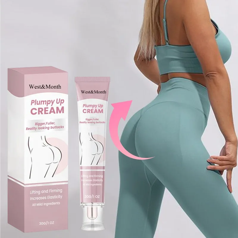 Natural Buttock Lotion Improve Relaxation Firming Bums Cream and Organic Fast Absorption Hips Enlargement Big Buttocks Cream