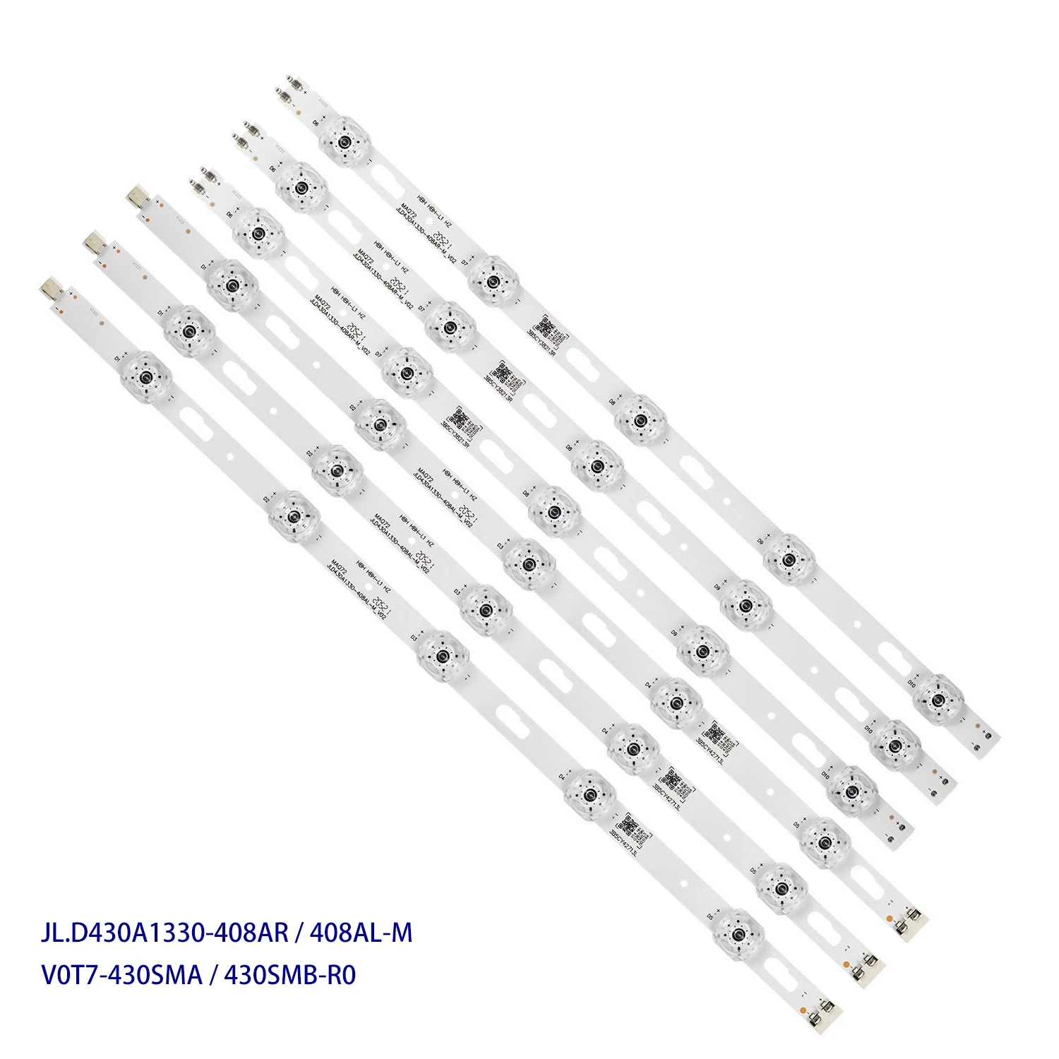 LED Backlight Strip for UE43AU7100U UE43AU7170U UE43AU7100K UN43AU7700 UN43AU7700G JL.D430A1330-408AR 408AL-M_V02