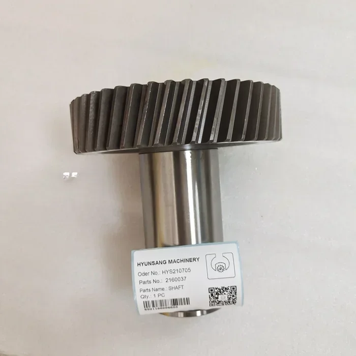 Hyunsang Excavating Machinery Parts Shaft 2160037 2160036 1884102 1410222 6Y8028 For 511 551 TK1051