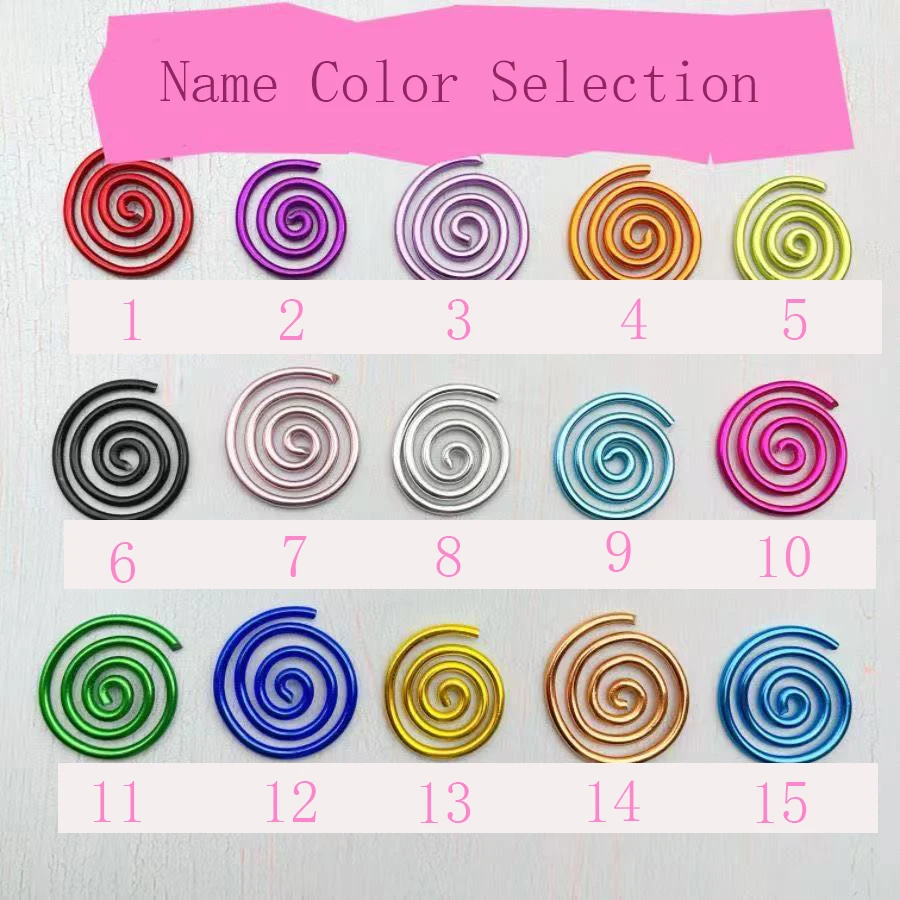 اسم مخصص هدايا مرجعية مصنوعة يدويًا، هدايا عيد الميلاد وعيد الميلاد، كتب حب للأطفال والطلاب، شخصية معدنية #6