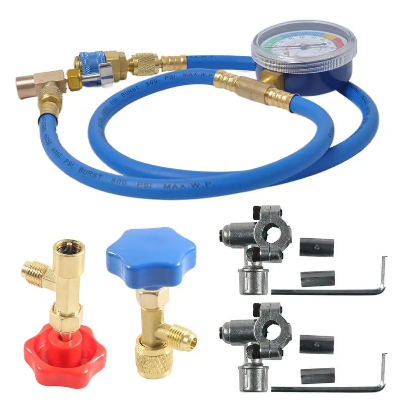 

Датчики переменного тока R134a Автомобильный умный комплект перезарядки переменного тока R134a Автомобильные запасные части для диагностики холодильного оборудования грузовиков