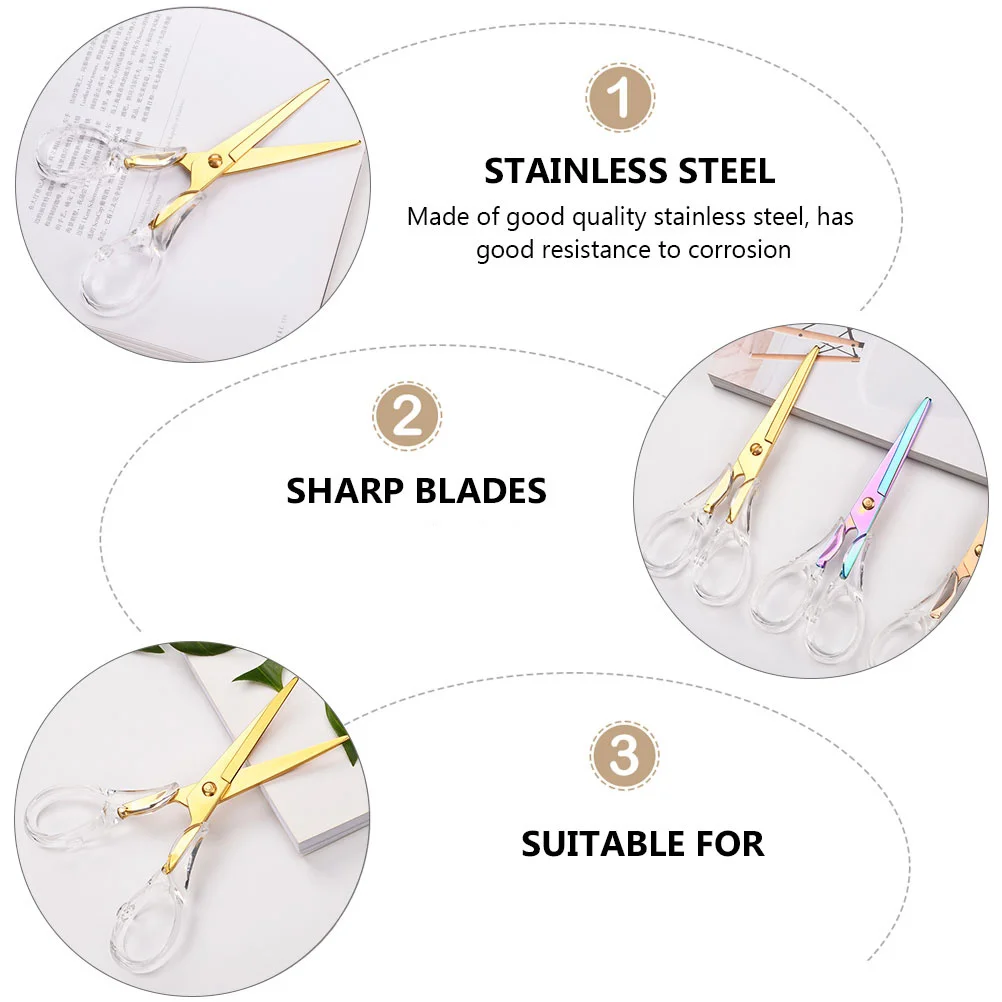 1 قطعة مقص الخياطة الفولاذ المقاوم للصدأ حاد خياط مقص التطريز قطّاعة سن اللولب Crafts بها بنفسك الحرف مكتب مقص مقص الطالب #5