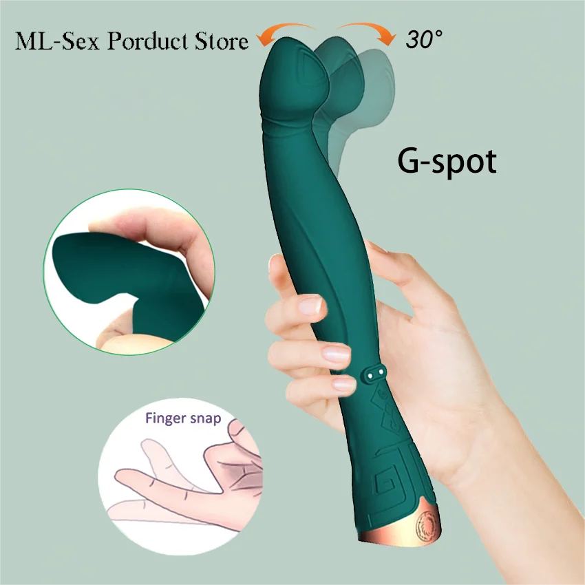 

G-Spot Vibrator Pen Clitoral Stimulation Female Magic Wand Vibrator Vaginal Massager Adult Supplies Sexual Intercourse Tool 18+