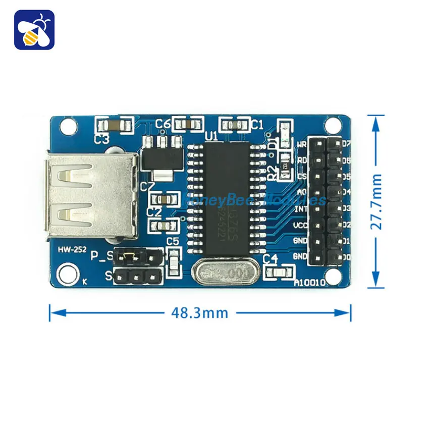 CH376S USB Core Module USB Disk Read/Write Module USB Master Interface Module