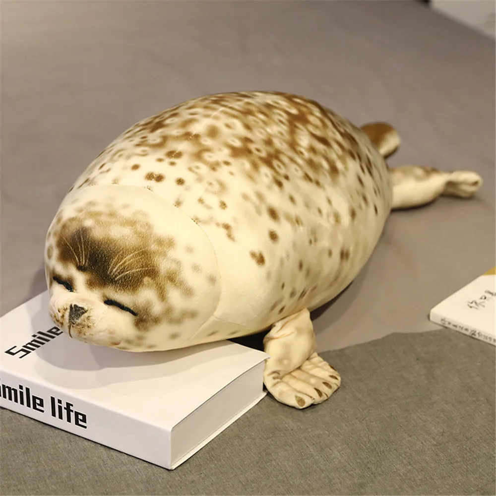 35-85CM Sea Lion Plush Toy Pillow Sleeping Cushion Simulated Marine Creature Sea Lion Doll Stuffed Pillow Kids Children Toys