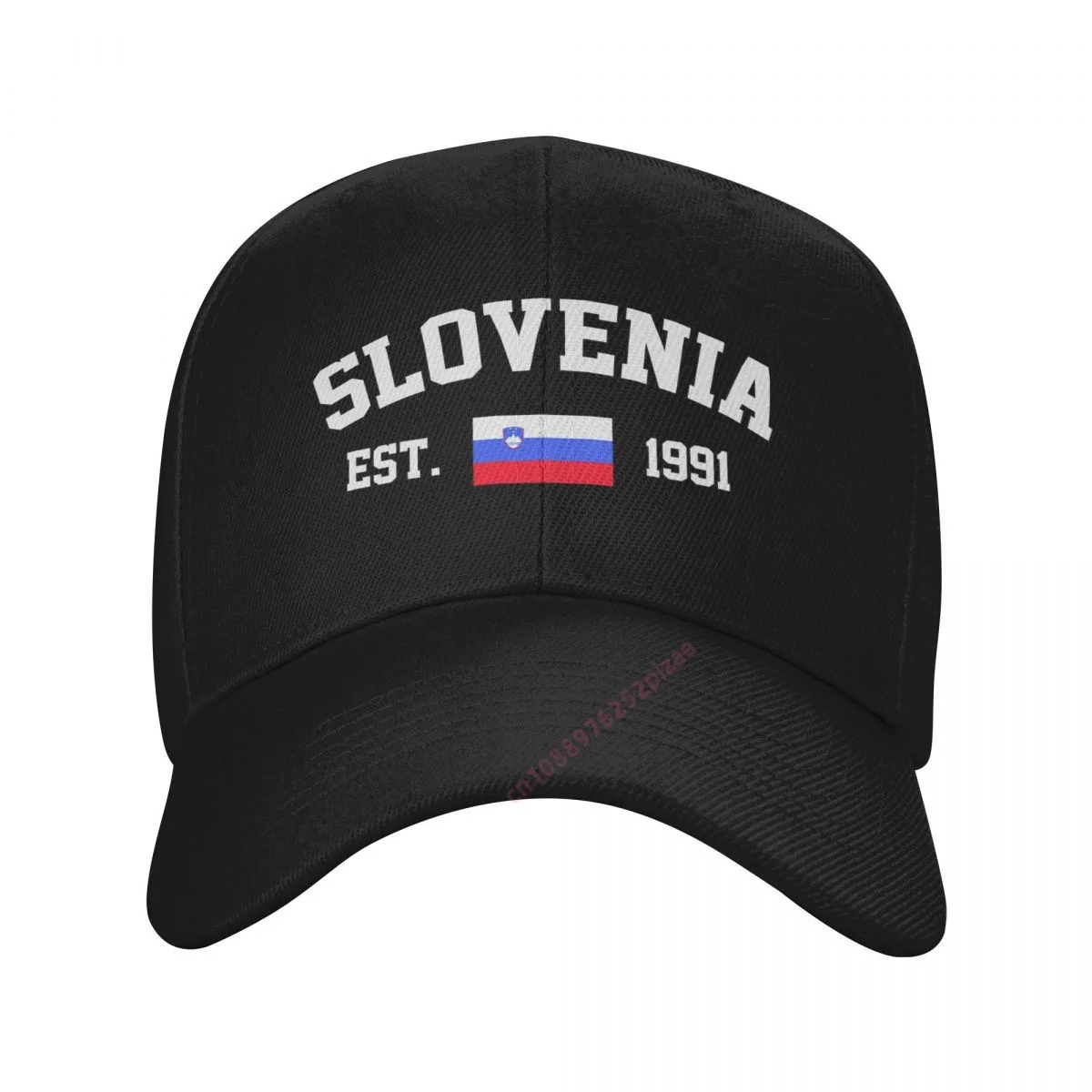 Slovenia Flag With EST Year Hat Unisex Adjustable Snapback Baseball Cap Men Women Outdoor Hip Hop For Sports