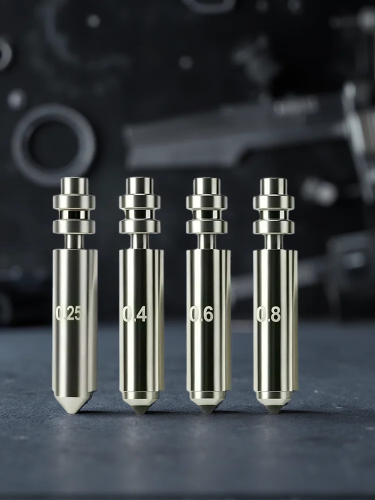 Dysza bimetalowa Anycubic Kobra X KobraX z szybką wymianą 0.25/0.4/0.6/0.8mm CuCrZr ze stali hartowanej 1.75mm Części do drukarki 3D — zdjęcie produktu 7