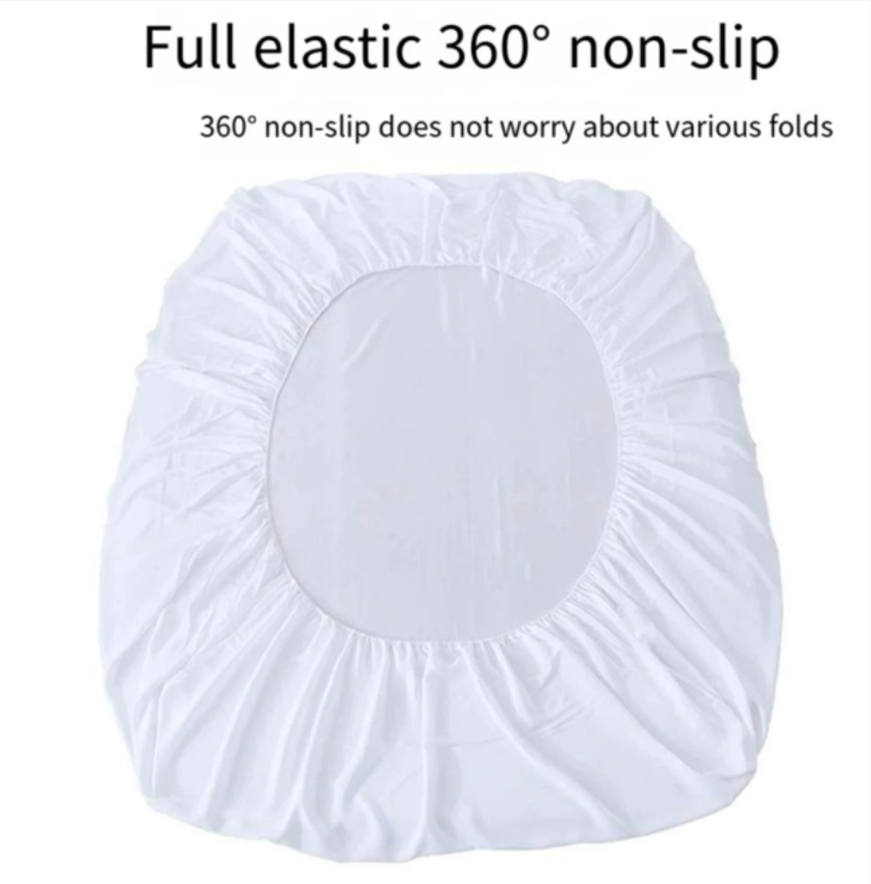 Protetor de Colchão Acolchoado Extra Grosso Queen Size com Bolso Profundo para Cama - Atacado