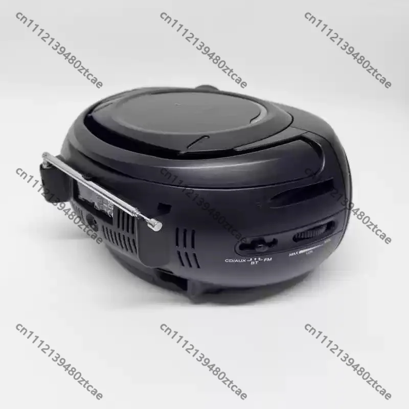 Portable Boombox CD Player with Bluetooth, Radio Receiver, English‑Learning Disc Player, Prenatal‑Education Audio Machine