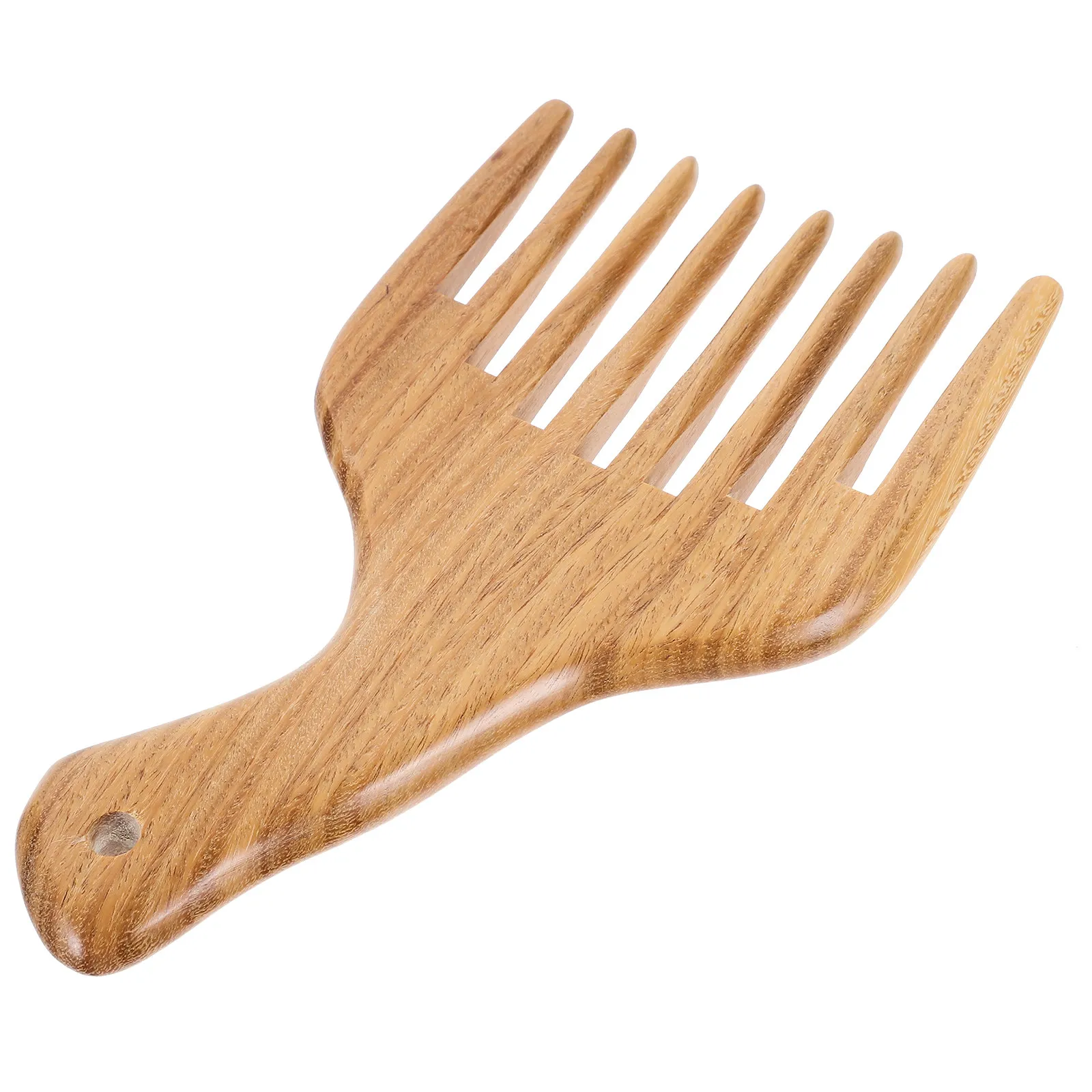 

Sandalwood Comb Wide Tooth Smooth Hair Pick Natural Wood Massage Blood Circulation Wooden Hair Comb Aromatic