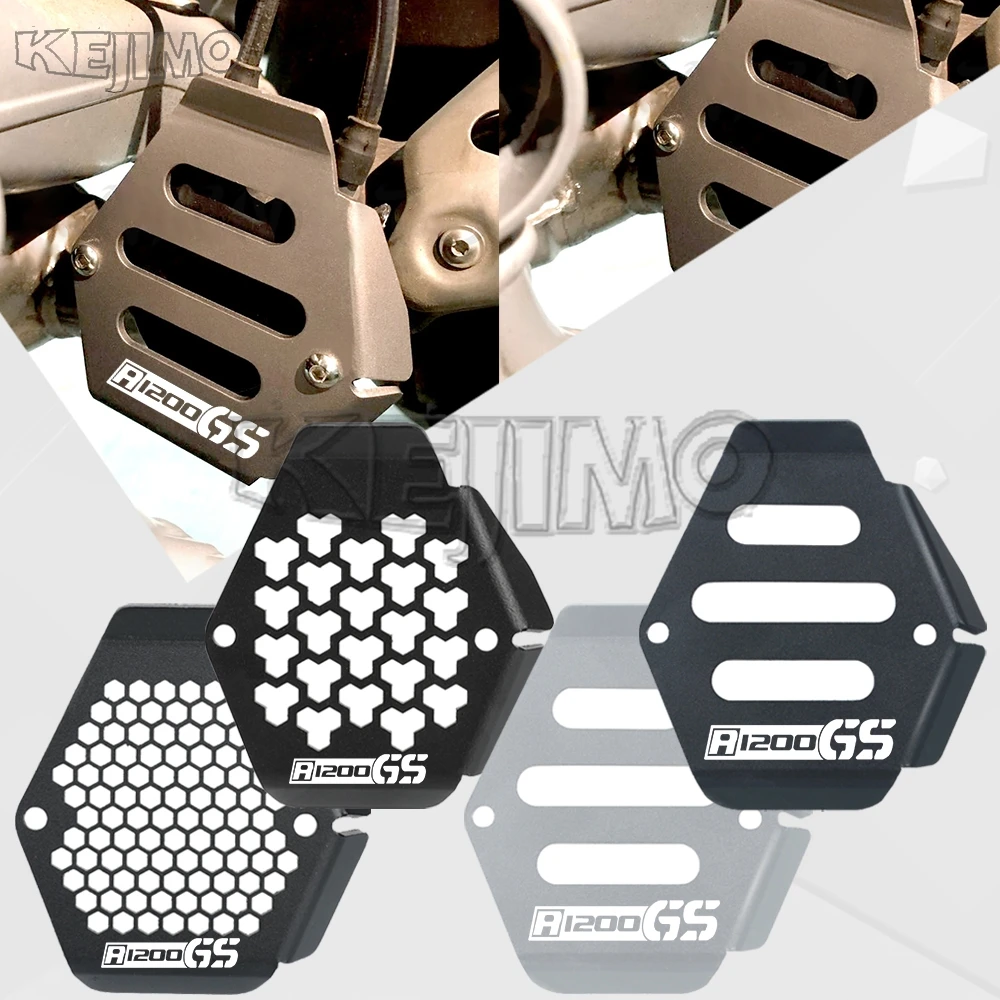 

Motobike Aluminium Exhaust Valve Guared Protective Cover FOR BMW R1200RT/R1200R/R1200GS/R1200GS ADV R1200GS Adventure 2010-2014