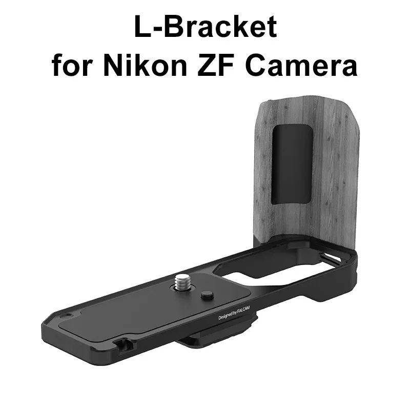 FALCAM F22&F38 L Bracket Quick Release Plate Base with Grip Handle For Nikon ZF Camera L Plate