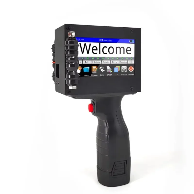 Smart Mini Portable Handheld Inkjet Printer - Logo/Date/QR Code Coding for Multi - Surface Marking