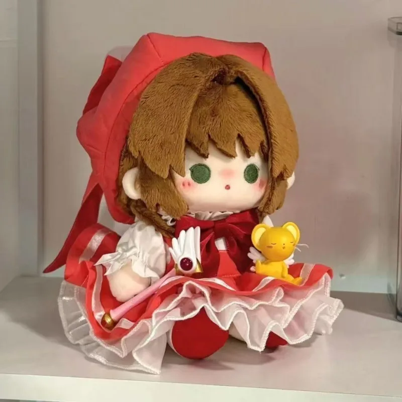 

New Anime Cardcaptor Sakura Plush Doll Toy 20CM Cartoon Cute Soft Sakura Kinomoto‌ Magical Girl Plush Dolls Toy For Kid Gift