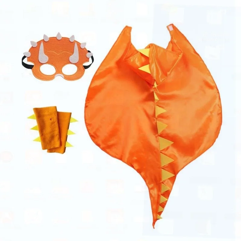 loween Dinosaur Costume Animal Role-plang eup Prop Performance Clothes Children's Outfit Traditional Chinese Stage Co...