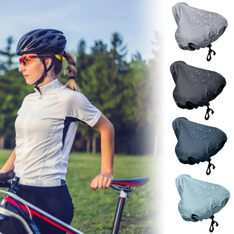 Outdoor Bicycle Seat Rain Cover Sports Cycling Bike Accessories Waterproof Saddle Rain Dust Cover UV Protection For MTBs Bike