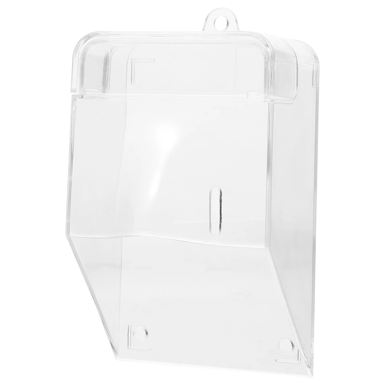

Transparent Waterproof Doorbell Cover Outdoor Rainproof Durable Plastic Protection Clear Doorbell Splash-Proof Cover for Home