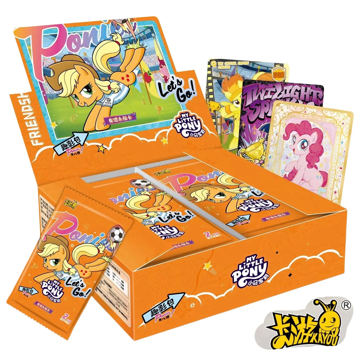 KAYOU My Little Pony Trading Cards New Ugr Leisure Travel Cards 12th Moonlit Pack 8th Shadow Full Box Zr Sc Rare Collectible New