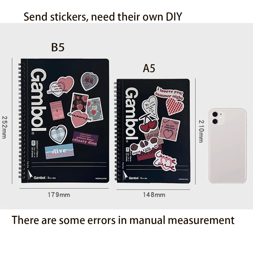 Japan KOKUYO Coil Book Gambol Notebook Students Use High-value B5/A5 Square/horizontal Hand Account To Record Stationery