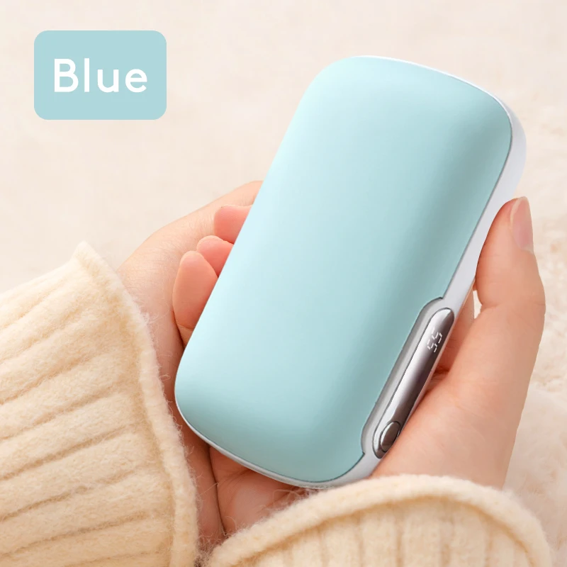 Hot Selling Hand Heater Hand Warmer 10000mah Large Capacity KC Battery Power Bank Electric Heater Portable Rechargeable view 5