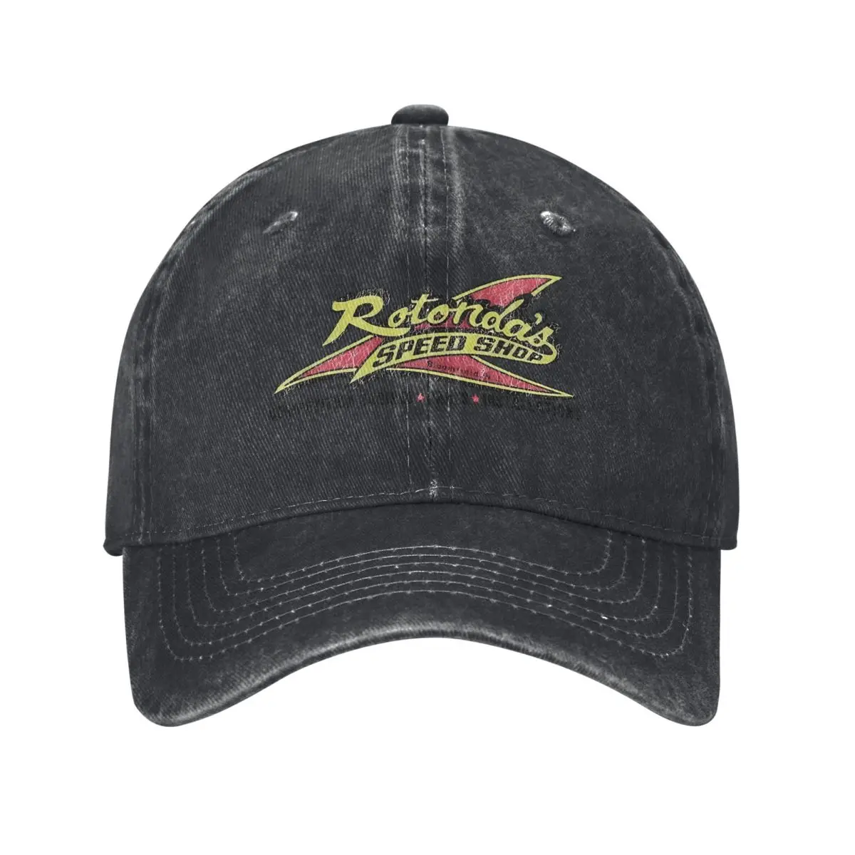Hot Rod, Drag Race Racing, Vtg Speed Shop Equipment demin Cap Avventure all'aria aperta Cappello estivo Berretto da baseball da uomo