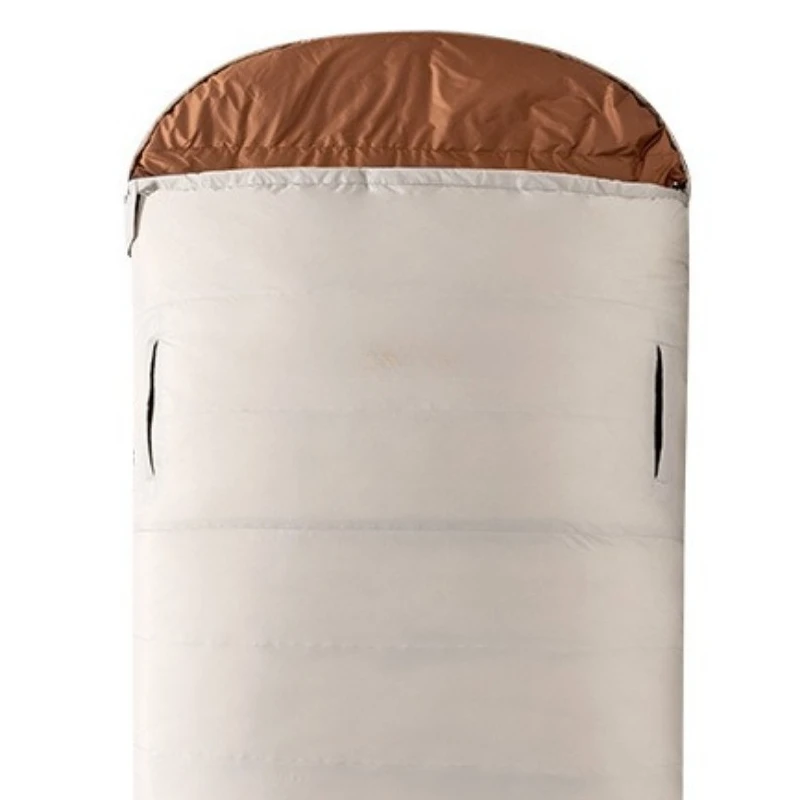 down sleeping bag, outdoor camping for adults, thickened and cold-proof for adults in winter, universal in all seasons