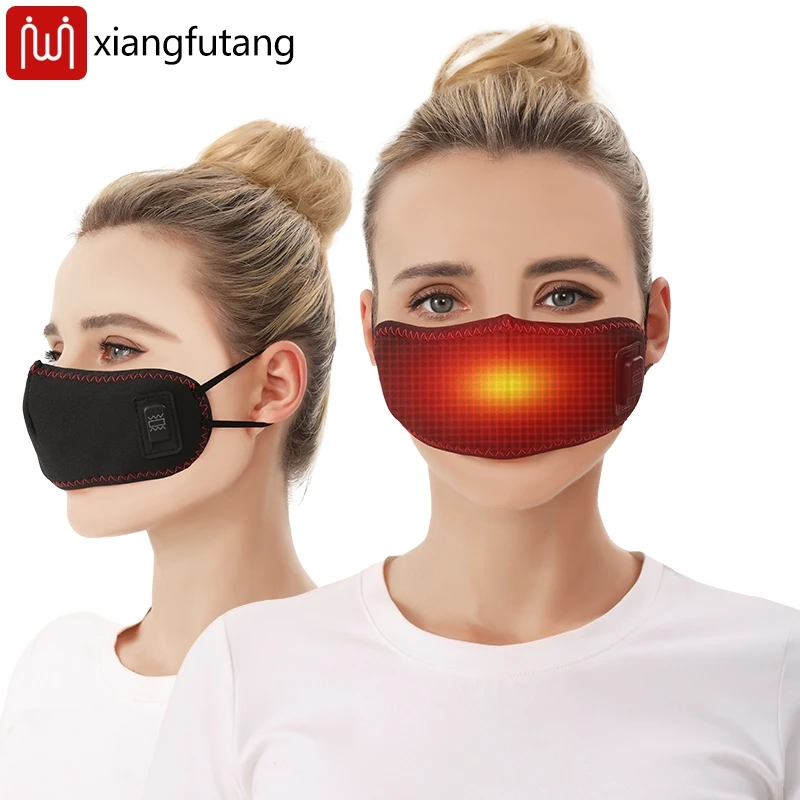 

Electric Heating Nose Pad Winter Nose Warmer 3 Temperature Settings Hot Compress Nose Cover for Stuffy Nose/Allergic Rhinitis