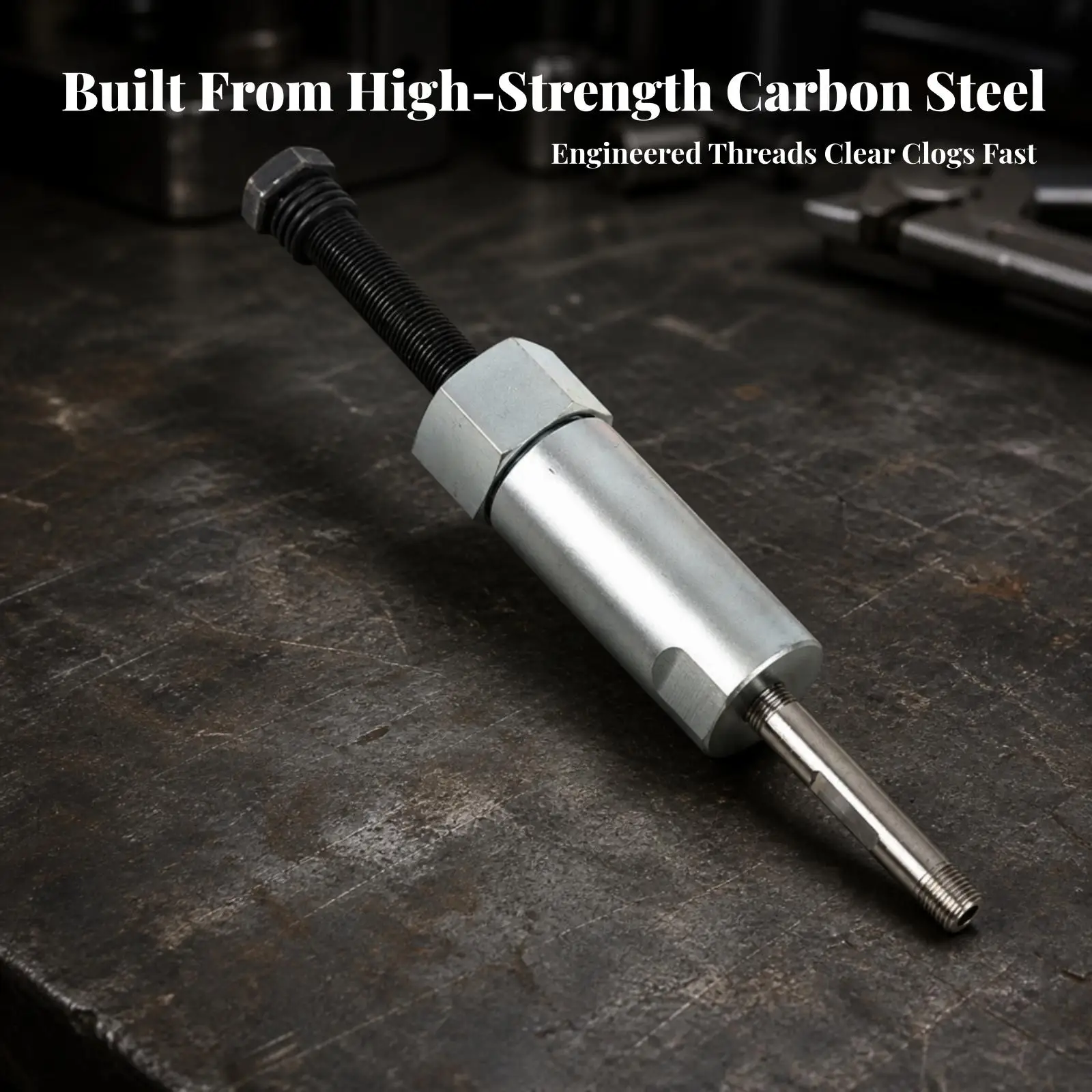 Electroplated Grease Passage Unclogging Tool Carbon Steel Grease Fitting
