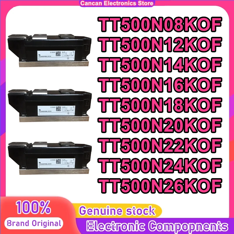 TT500N08KOF TT500N12KOF TT500N14KOF TT500N16KOF TT500N18KOF TT500N20KOF TT500N22KOF TT500N24KOF TT500N26KOF New Original