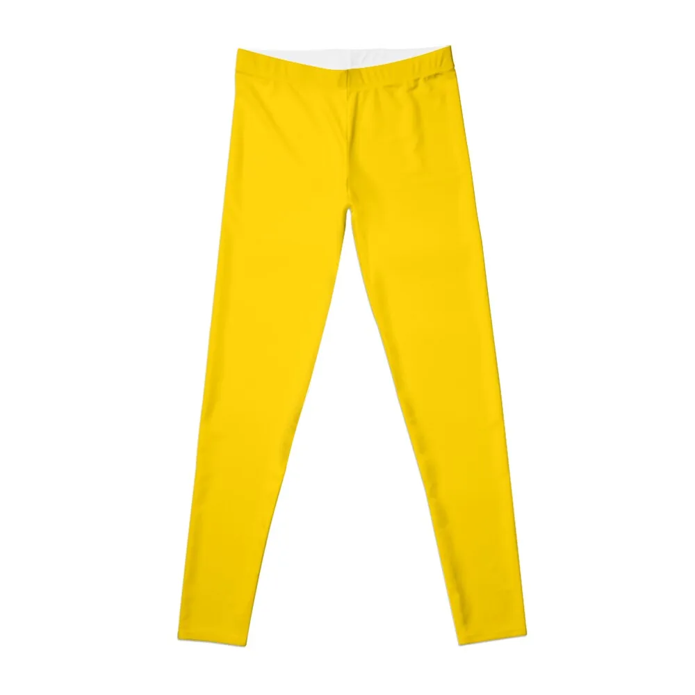 

PLAIN SOLID IcYBER YELLOW -100 yellow SHADES ON OZCUSHIONS ON ALL PRODUCTS Leggings legging gym flared Womens Leggings