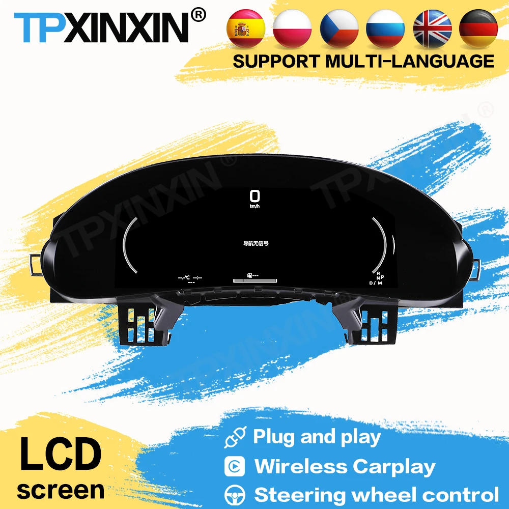 

12.3‘’ Plug and Play Digital Performance Display Dashboard For Porsche Cayenne 2002~2009 DenaliDigital Instrument Cluster