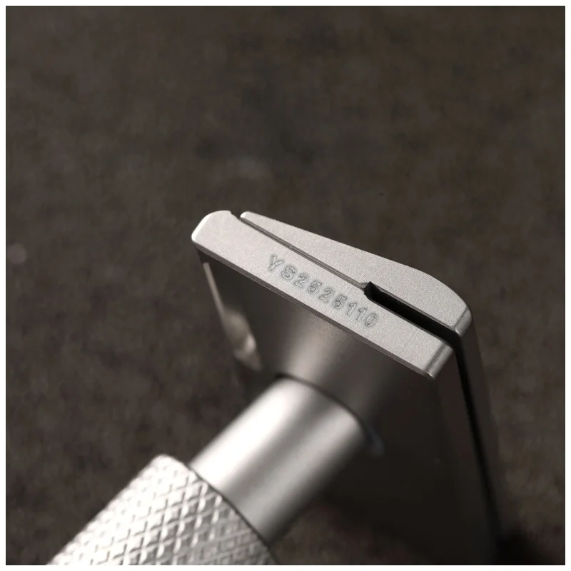 Traditional Shaving Razor with 3 Plates for Smooth Comfortable Cut YAQI Aileron GEM Blade Safety Razor 2026 Wet Shave Tools
