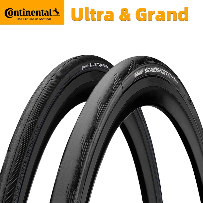 1Pce Continental Road Tire ULTRA Sport III & GRAND Sport Race 700× 25C 700x28C Foldable Bike Gravel Tire Black Brown Skin