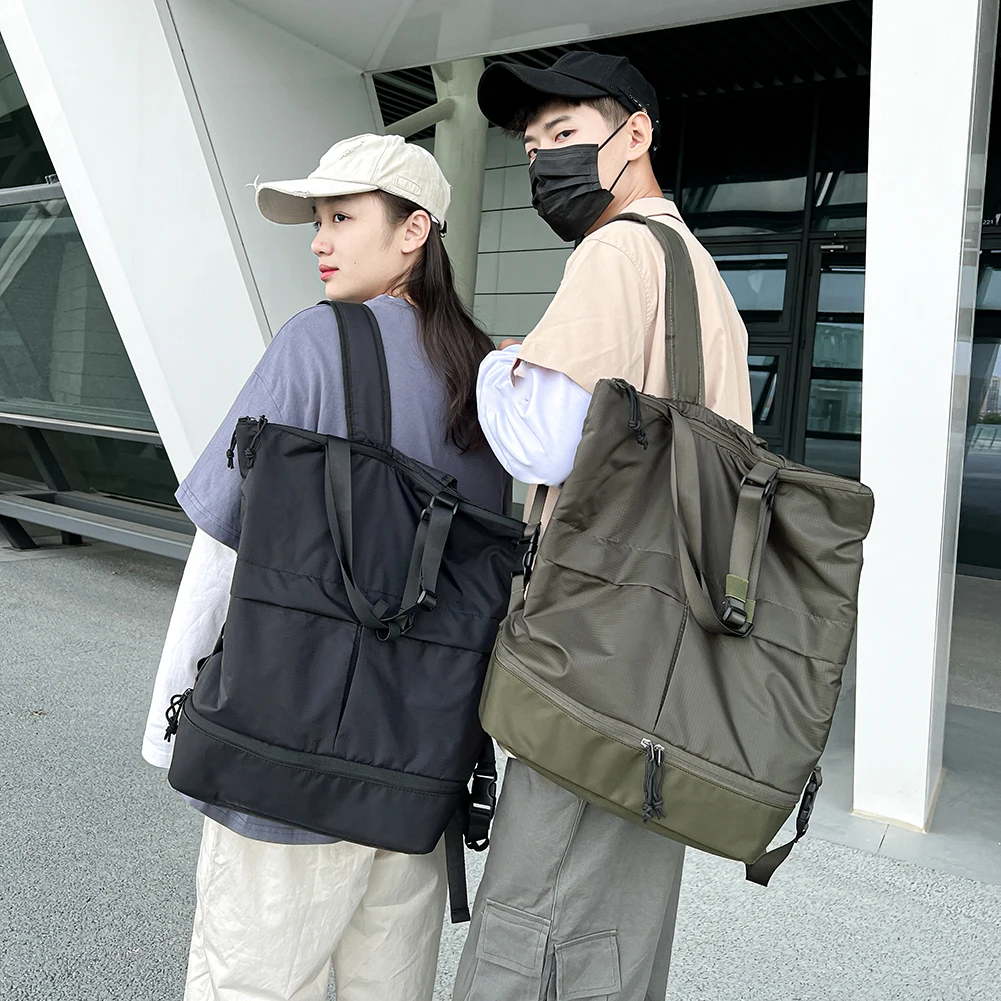 Sac à dos étanche de grande capacité pour hommes et femmes, sac de sport unisexe, sacs d'école tendance, sac à main de loisirs, sac à dos de voyage décontracté