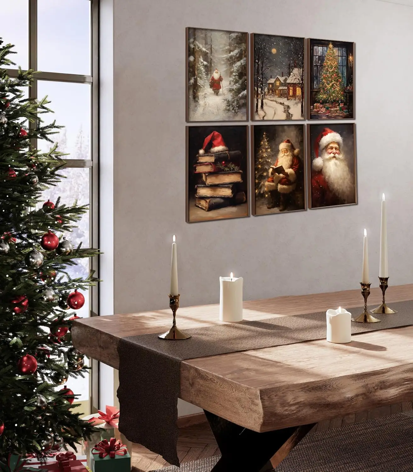 Рисунок 2 - Ретро Рождественские настенные