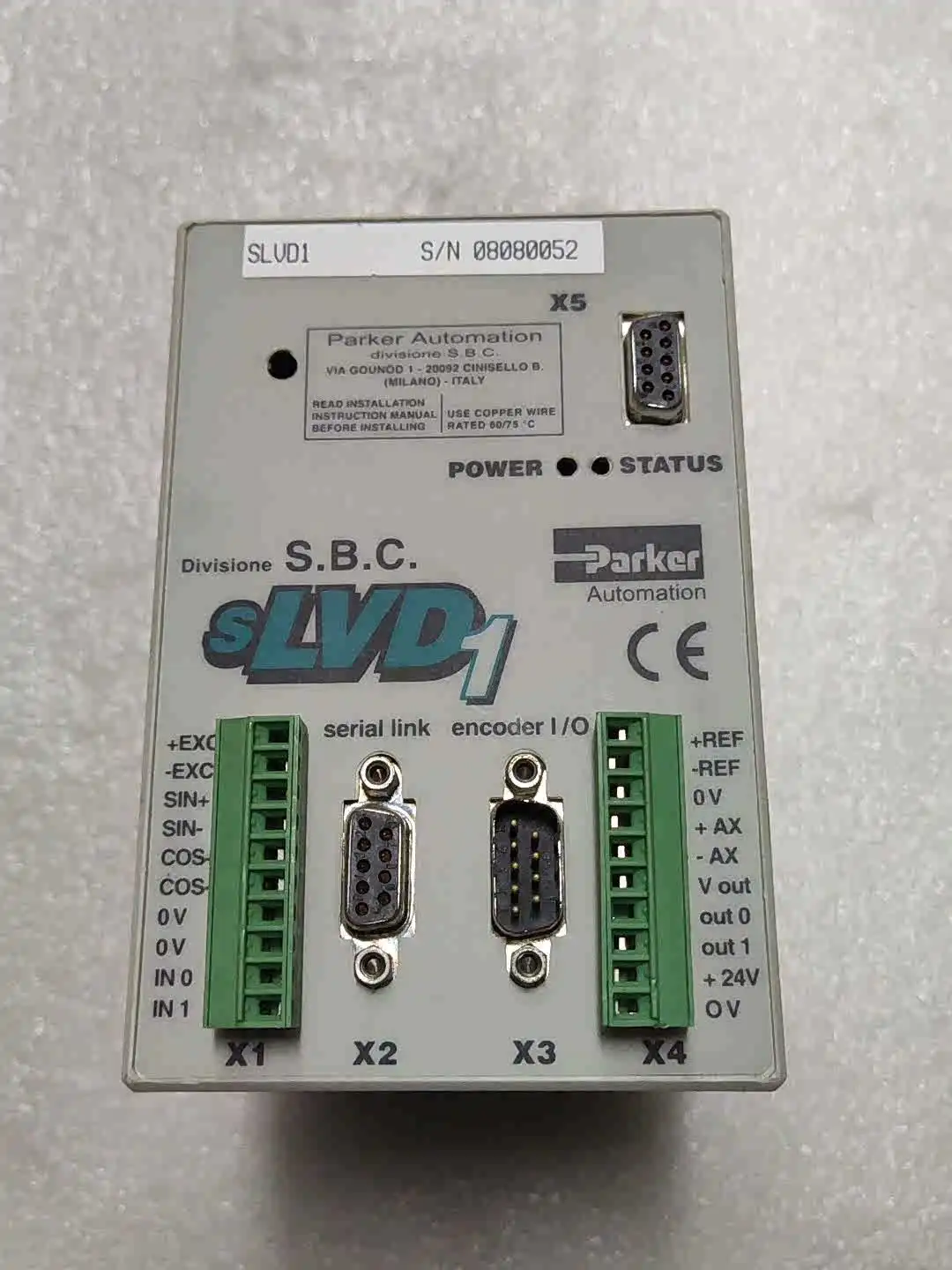 

SLVD1 Servo Drive for Parker