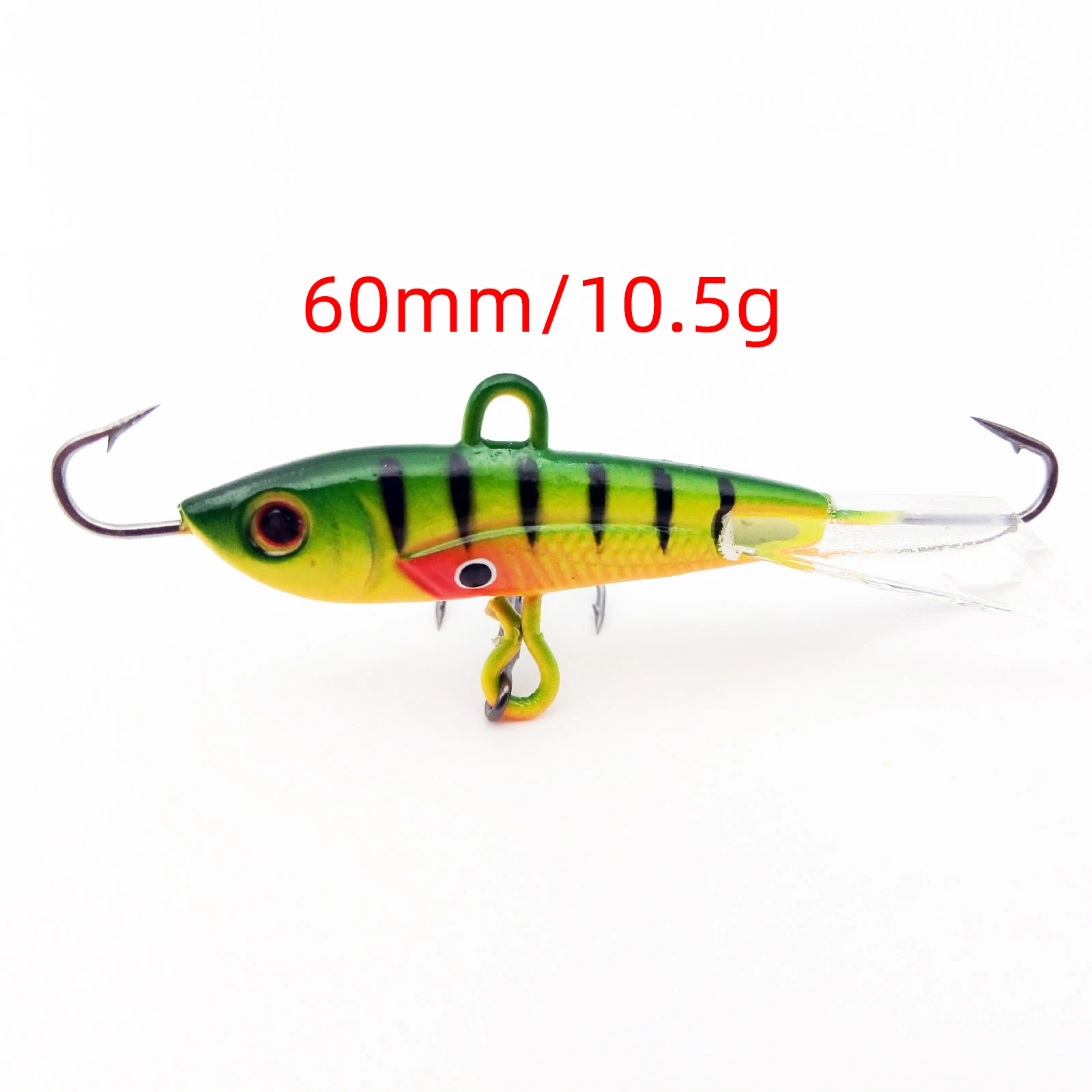 Señuelos vibradores metálicos 3D para lucio, carpa y swimbait