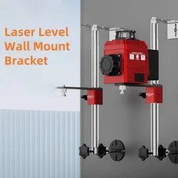 Laser Level Wall Mount Bracket Universal Rotating Laser Level Support Bracket Adjustable Wall Mount Holder for Laser Leveling